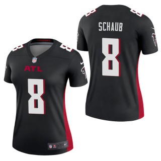 Women's Atlanta Falcons Matt Schaub Black Legend Jersey