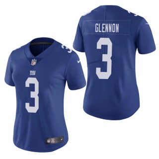 Women's New York Giants Mike Glennon Royal Vapor Limited Jersey