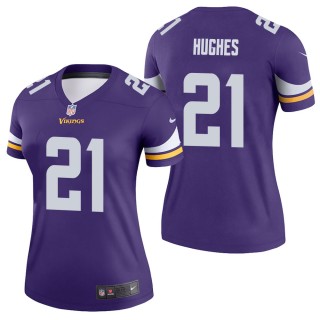 Women's Minnesota Vikings Mike Hughes Purple Legend Jersey