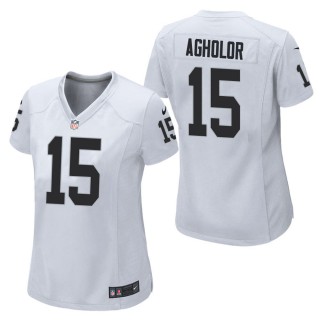 Women's Las Vegas Raiders Nelson Agholor White Game Jersey