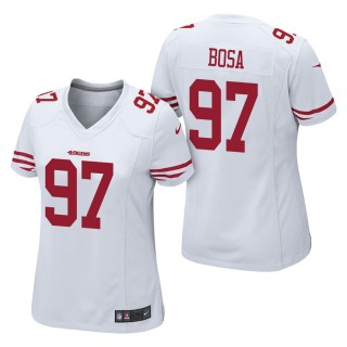 Women's San Francisco 49ers Nick Bosa White Game Jersey