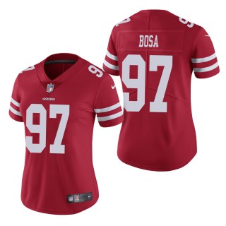 Women's San Francisco 49ers Nick Bosa Scarlet Vapor Untouchable Limited Jersey