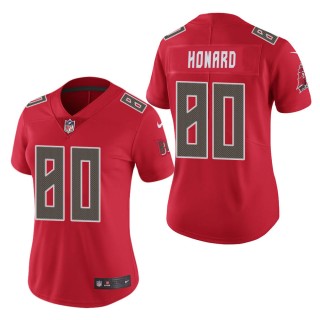 Women's Tampa Bay Buccaneers O.J. Howard Red Color Rush Limited Jersey