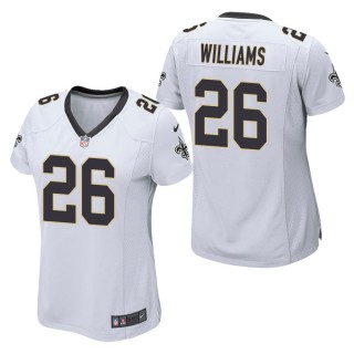 Women's New Orleans Saints P.J. Williams White Game Jersey