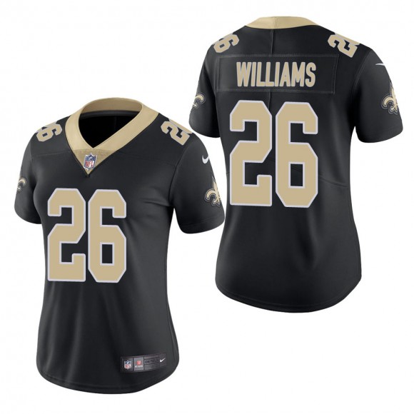 Women's New Orleans Saints P.J. Williams Black Vapor Untouchable Limited Jersey