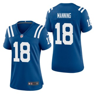 Women's Indianapolis Colts Peyton Manning Royal Game Jersey