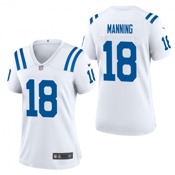Women's Indianapolis Colts Peyton Manning White Game Jersey