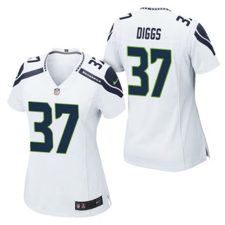 Women's Seattle Seahawks Quandre Diggs White Game Jersey