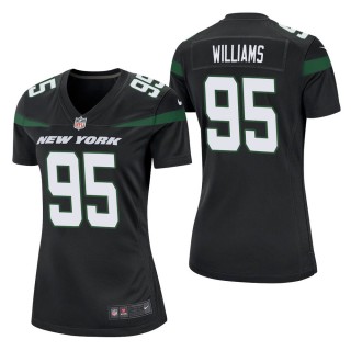 Women's New York Jets Quinnen Williams Black Game Jersey