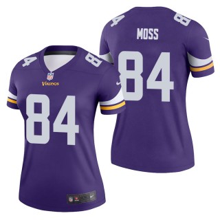 Women's Minnesota Vikings Randy Moss Purple Legend Jersey