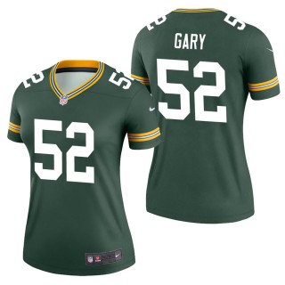 Women's Green Bay Packers Rashan Gary Green Legend Jersey