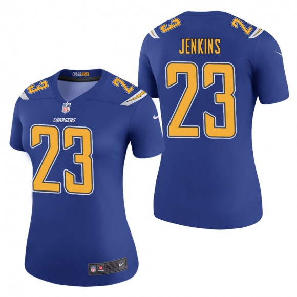 Women's Los Angeles Chargers Rayshawn Jenkins Royal Color Rush Legend Jersey