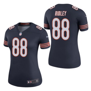 Women's Chicago Bears Riley Ridley Navy Color Rush Legend Jersey