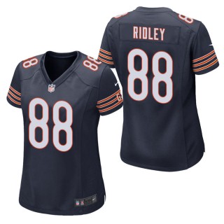 Women's Chicago Bears Riley Ridley Navy Game Jersey