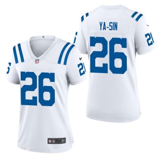 Women's Indianapolis Colts Rock Ya-Sin White Game Jersey