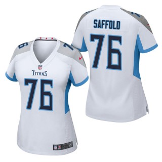 Women's Tennessee Titans Rodger Saffold White Game Jersey