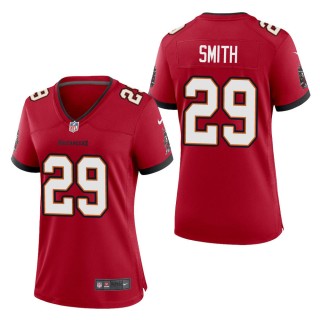 Women's Tampa Bay Buccaneers Ryan Smith Red Game Jersey