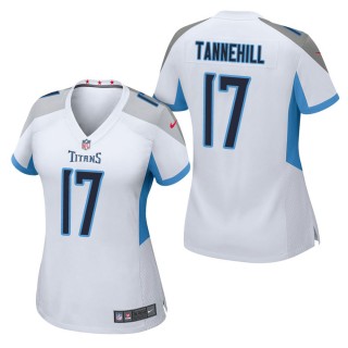 Women's Tennessee Titans Ryan Tannehill White Game Jersey