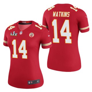 Women's Kansas City Chiefs Sammy Watkins Red Super Bowl LV Jersey