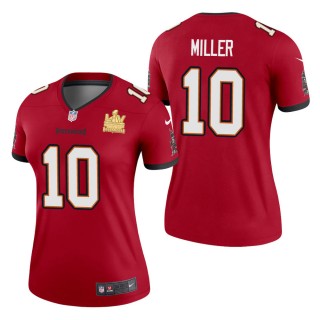 Women's Tampa Bay Buccaneers Scotty Miller Red Super Bowl LV Champions Jersey