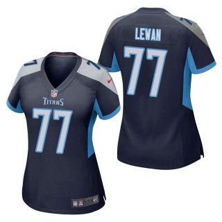Women's Tennessee Titans Taylor Lewan Navy Game Jersey