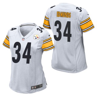 Women's Pittsburgh Steelers Terrell Edmunds White Game Jersey