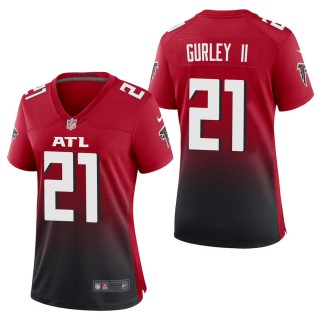 Women's Atlanta Falcons Todd Gurley II Red 2nd Alternate Game Jersey
