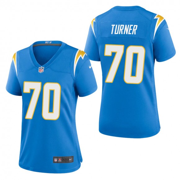 Women's Los Angeles Chargers Trai Turner Powder Blue Game Jersey