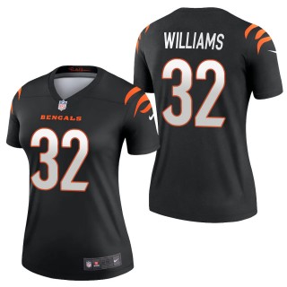 Women's Cincinnati Bengals Trayveon Williams Black 2021 Legend Jersey