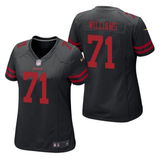 Women's San Francisco 49ers Trent Williams Black Game Jersey