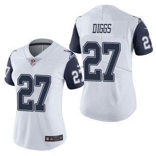 Women's Dallas Cowboys Trevon Diggs White Color Rush Limited Jersey