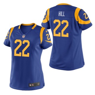 Women's Los Angeles Rams Troy Hill Royal Game Jersey