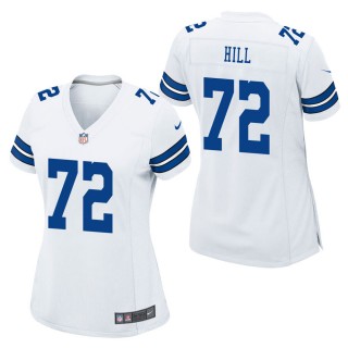 Women's Dallas Cowboys Trysten Hill White Game Jersey