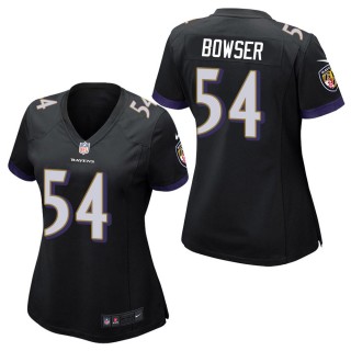 Women's Baltimore Ravens Tyus Bowser Black Game Jersey