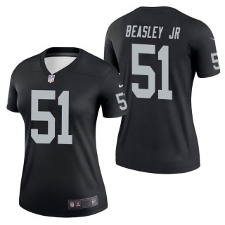 Women's Las Vegas Raiders Vic Beasley Jr Black Legend Jersey