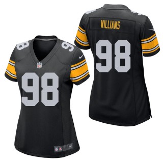 Women's Pittsburgh Steelers Vince Williams Black Game Jersey
