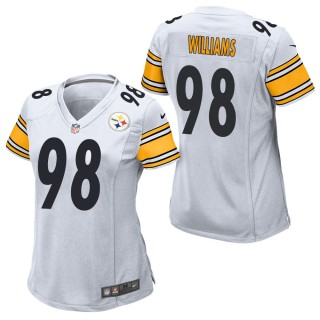 Women's Pittsburgh Steelers Vince Williams White Game Jersey