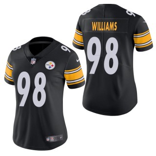 Women's Pittsburgh Steelers Vince Williams Black Vapor Limited Jersey