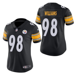 Women's Pittsburgh Steelers Vince Williams Black Vapor Untouchable Limited Jersey