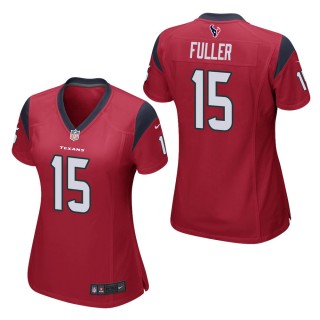 Women's Houston Texans Will Fuller Red Game Jersey