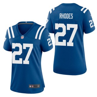 Women's Indianapolis Colts Xavier Rhodes Royal Game Jersey