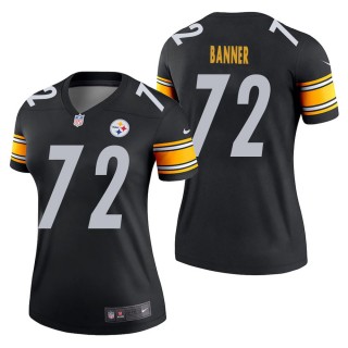 Women's Pittsburgh Steelers Zach Banner Black Legend Jersey