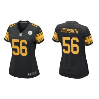 Women's Pittsburgh Steelers Alex Highsmith #56 Black Alternate Game Jersey