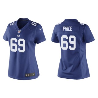 Women's New York Giants Billy Price #69 Royal Game Jersey