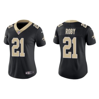 Women's New Orleans Saints Bradley Roby #21 Black Vapor Limited Jersey