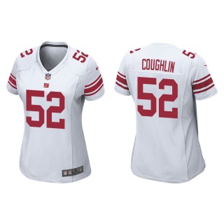 Women's New York Giants Carter Coughlin #52 White Game Jersey