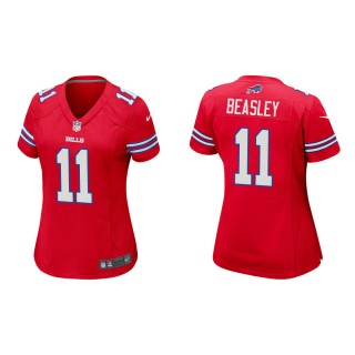 Women's Buffalo Bills Cole Beasley #11 Red Alternate Game Jersey