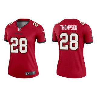 Women's Tampa Bay Buccaneers Darwin Thompson #28 Red Legend Jersey