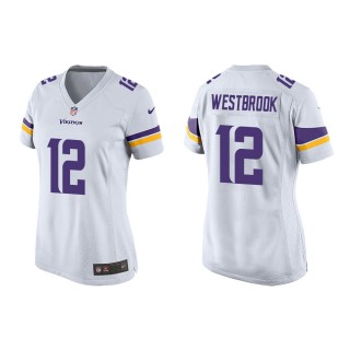 Women's Minnesota Vikings Dede Westbrook #12 White Game Jersey