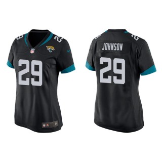 Women's Jacksonville Jaguars Duke Johnson #29 Black Game Jersey